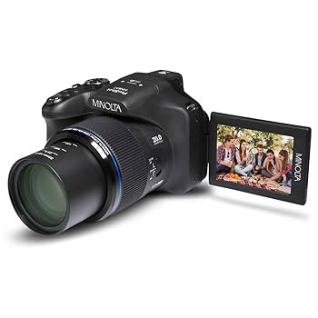 PROD カメラ MINOLTA製 Amazon.com : Minolta MN67Z 20MP FHD Wi-Fi Bridge Camera with